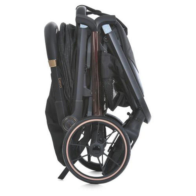 Прогулянкова коляска El Camino ME 1127-G BEYA Black Leo