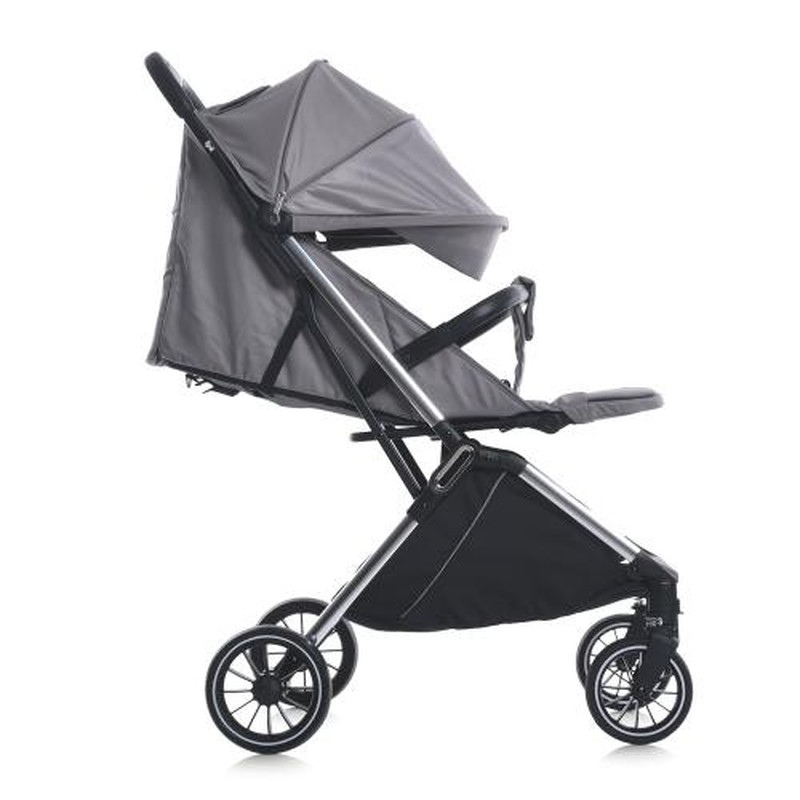 Прогулянкова коляска El Camino ME 1129 LINK Silver Striped
