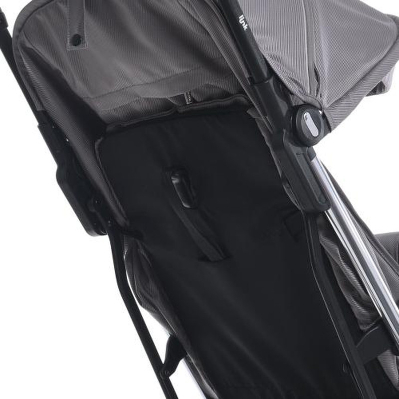 Прогулянкова коляска El Camino ME 1129 LINK Silver Striped