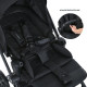 Прогулянкова коляска El Camino ME 1138 SPIN 360 Black