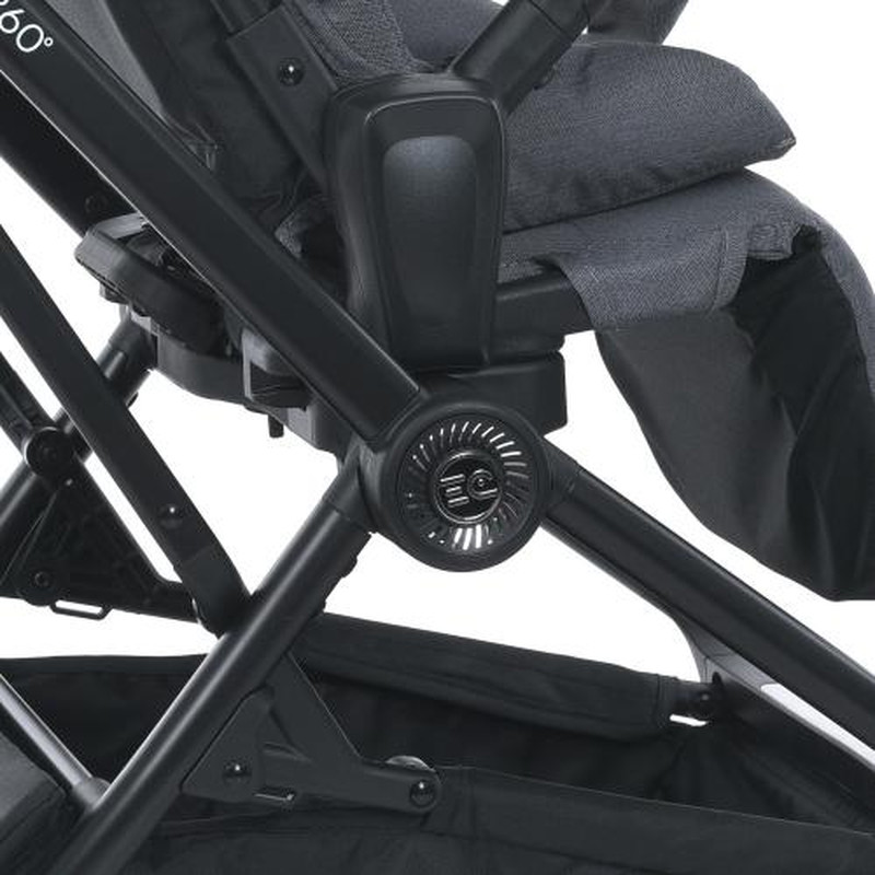 Прогулянкова коляска El Camino ME 1138 SPIN 360 Stone Gray