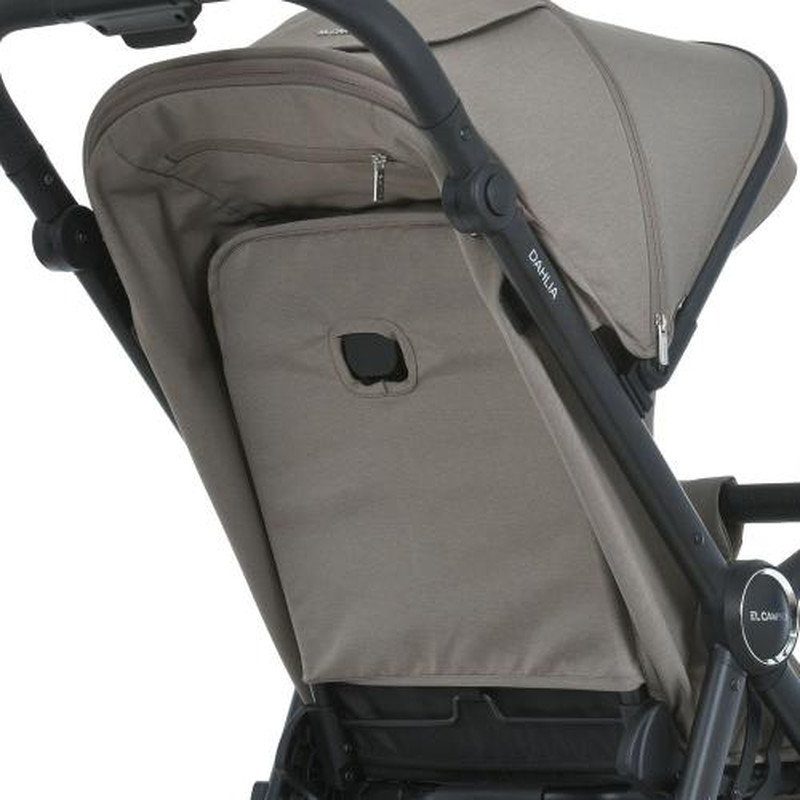 Прогулянкова коляска El Camino ME 1181 DAHLIA Milk Chocolate