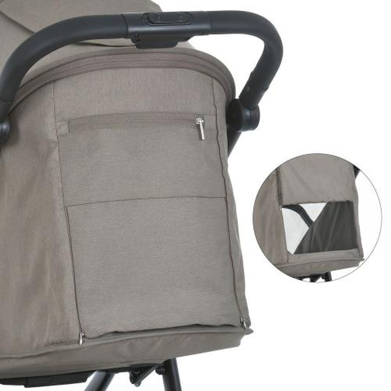 Прогулянкова коляска El Camino ME 1181 DAHLIA Milk Chocolate