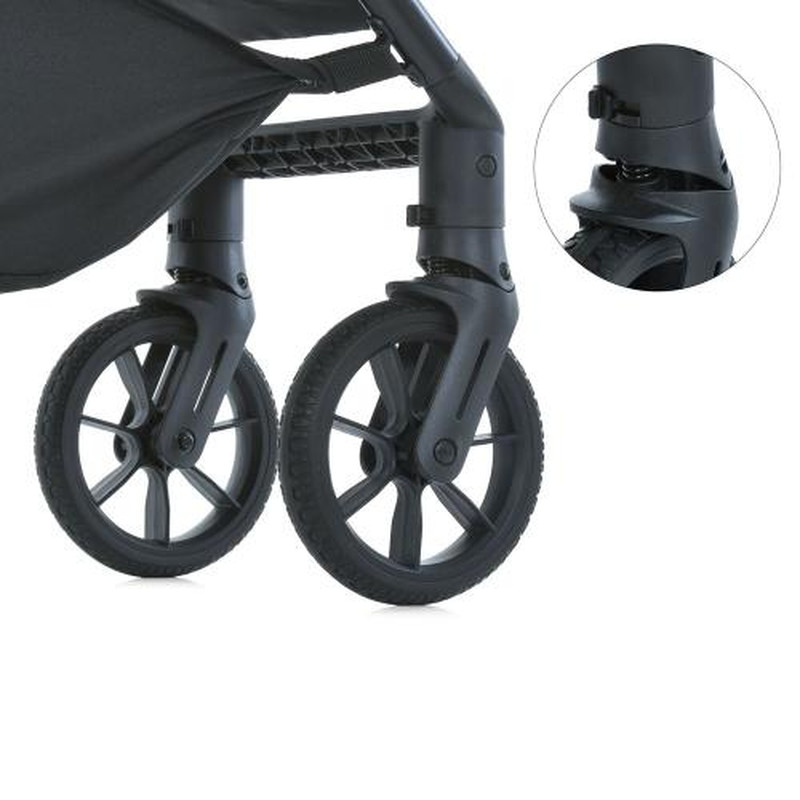 Прогулянкова коляска El Camino ME 1182 MALTA Black Onyx