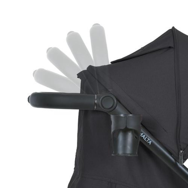 Прогулянкова коляска El Camino ME 1182 MALTA Black Onyx