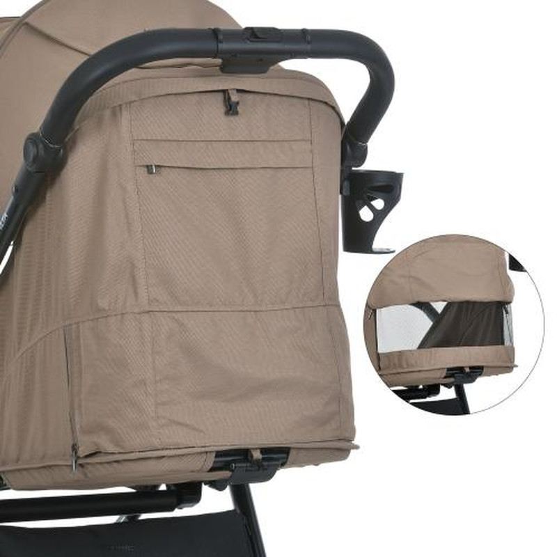Прогулянкова коляска El Camino ME 1182 MALTA Coffee Beige
