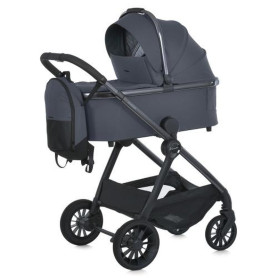 Коляска універсальна 2 в 1 El Camino ME 1183 RIVIERA Asphalt Gray