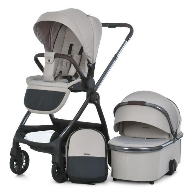 Коляска універсальна 2 в 1 El Camino ME 1183 RIVIERA Cloud Beige