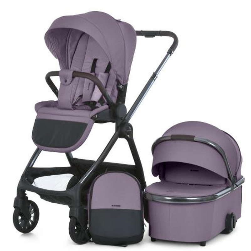 Коляска універсальна 2 в 1 El Camino ME 1183 RIVIERA Grape Pink