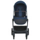 Коляска універсальна 2 в 1 El Camino ME 1183 RIVIERA Iris Blue
