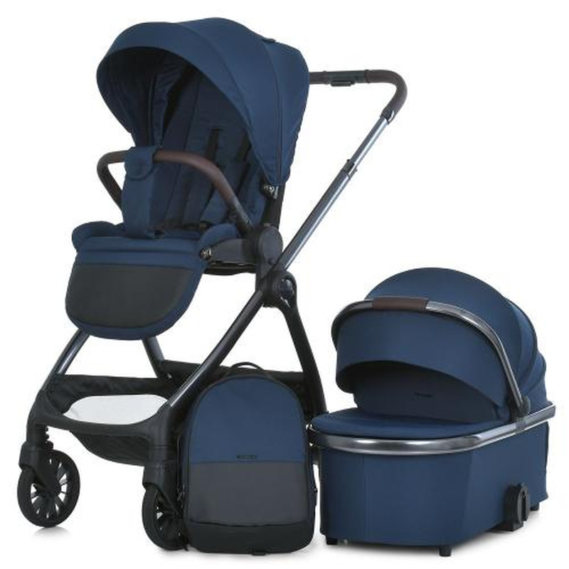 Коляска універсальна 2 в 1 El Camino ME 1183 RIVIERA Iris Blue