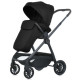 Коляска універсальна 2 в 1 El Camino ME 1183 RIVIERA Jet Black