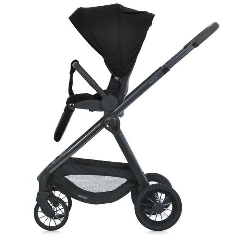 Коляска універсальна 2 в 1 El Camino ME 1183 RIVIERA Jet Black
