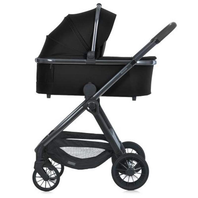 Коляска універсальна 2 в 1 El Camino ME 1183 RIVIERA Jet Black