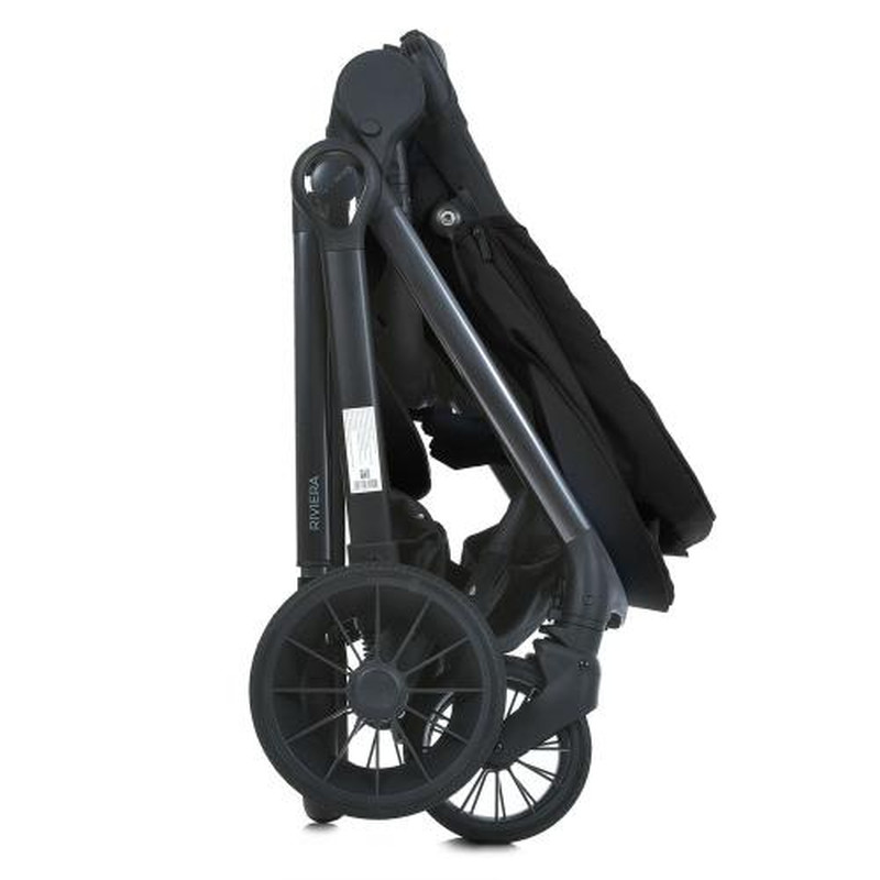 Коляска універсальна 2 в 1 El Camino ME 1183 RIVIERA Jet Black