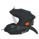Автокрісло El Camino ME 1186 i-KEEP Melange Jet Black