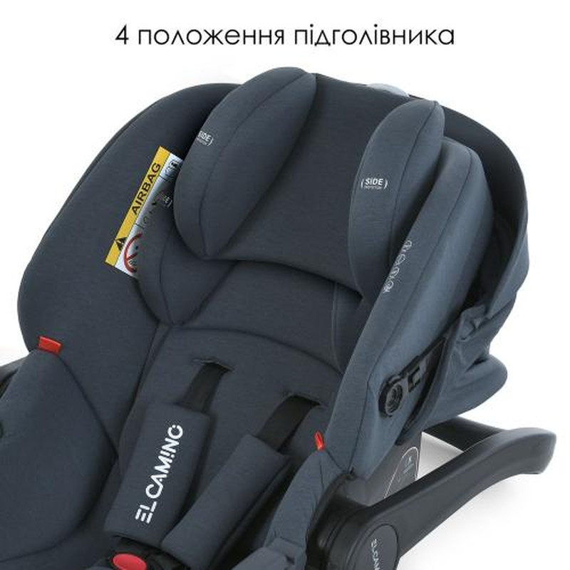 Автокрісло El Camino ME 1186 i-KEEP Melange Rock Gray