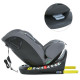 Автокрісло El Camino ME 1188 i-HOLD Shadow Gray