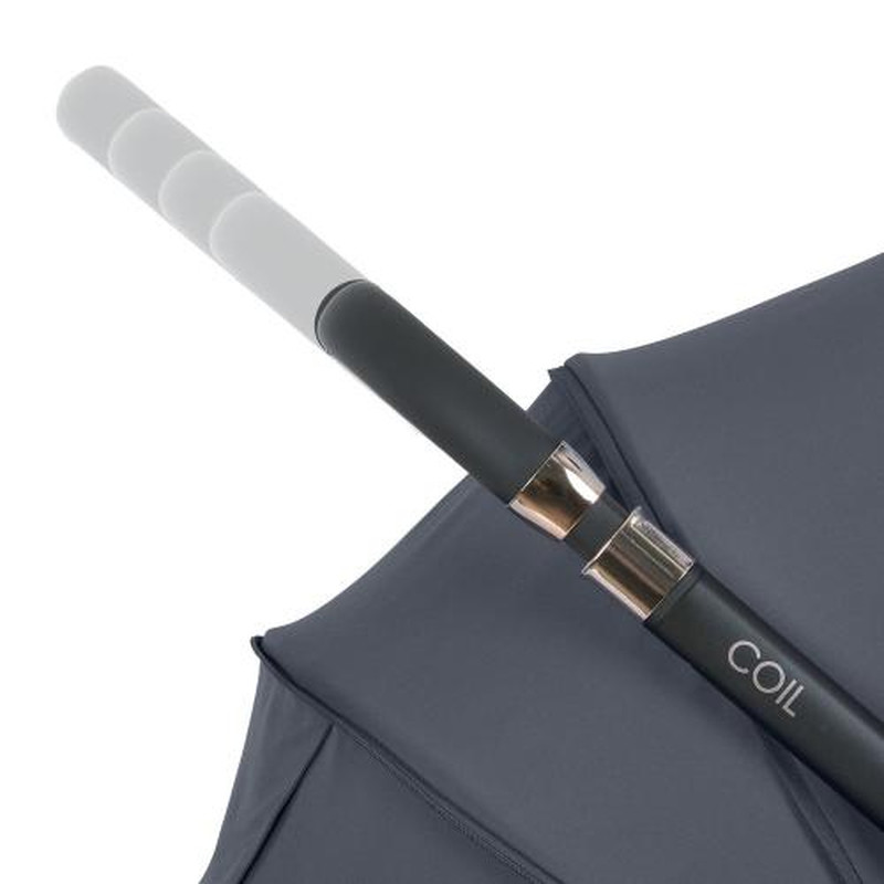 Коляска універсальна 2 в 1 El Camino ME 1190 COIL Asphalt Gray