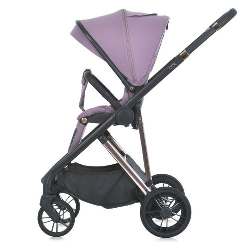 Коляска універсальна 2 в 1 El Camino ME 1190 COIL Grape Pink