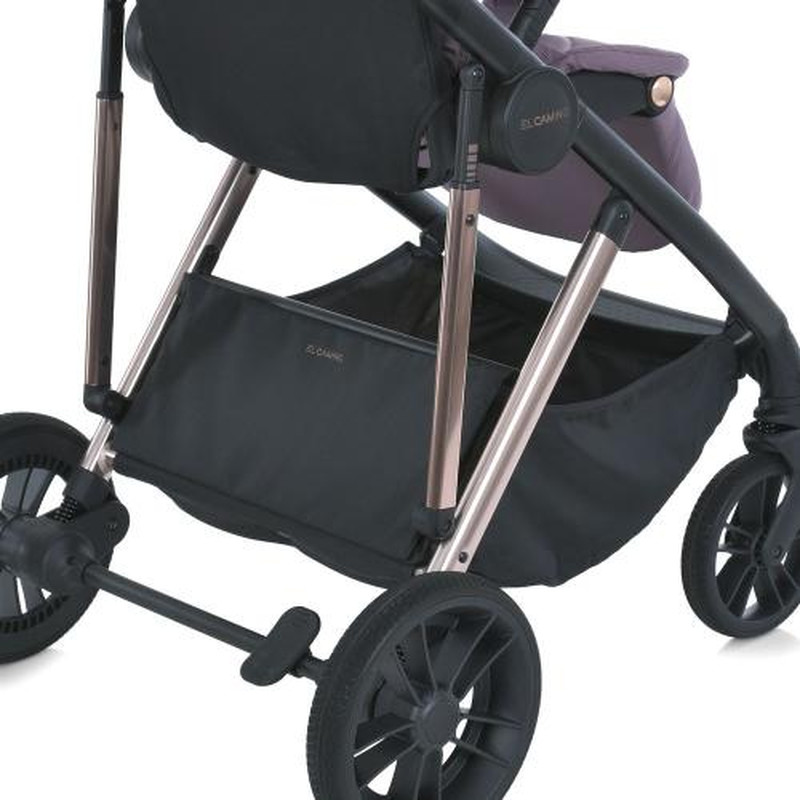 Коляска універсальна 2 в 1 El Camino ME 1190 COIL Grape Pink