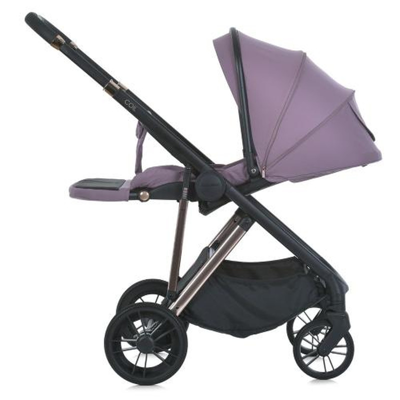 Коляска універсальна 2 в 1 El Camino ME 1190 COIL Grape Pink