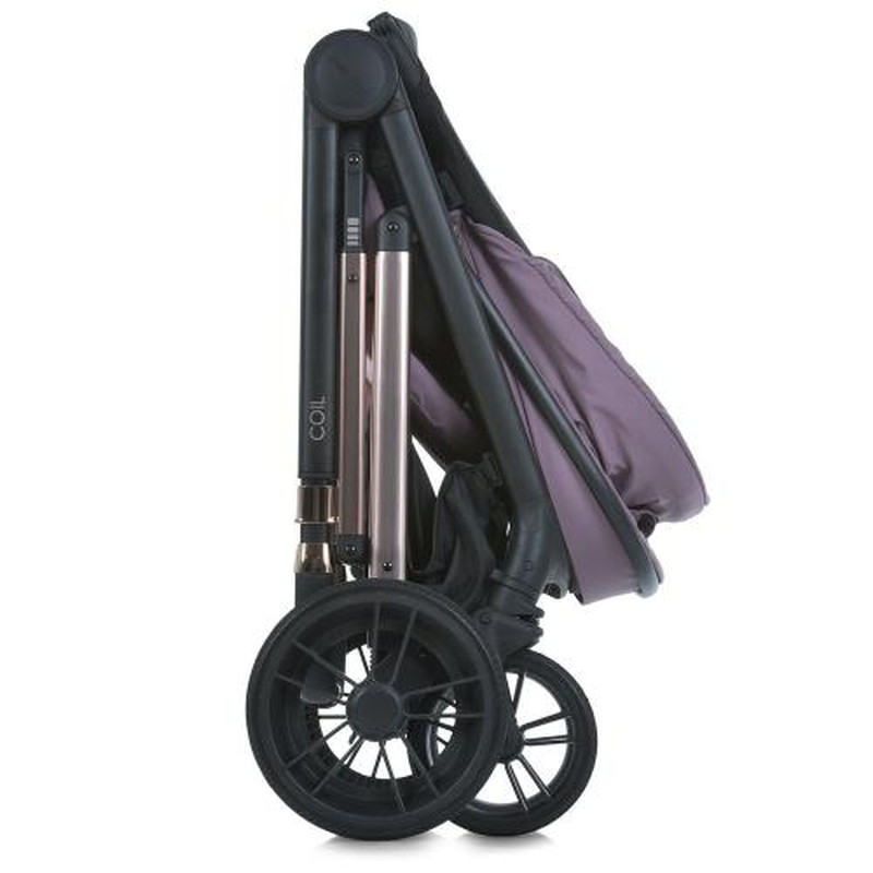 Коляска універсальна 2 в 1 El Camino ME 1190 COIL Grape Pink