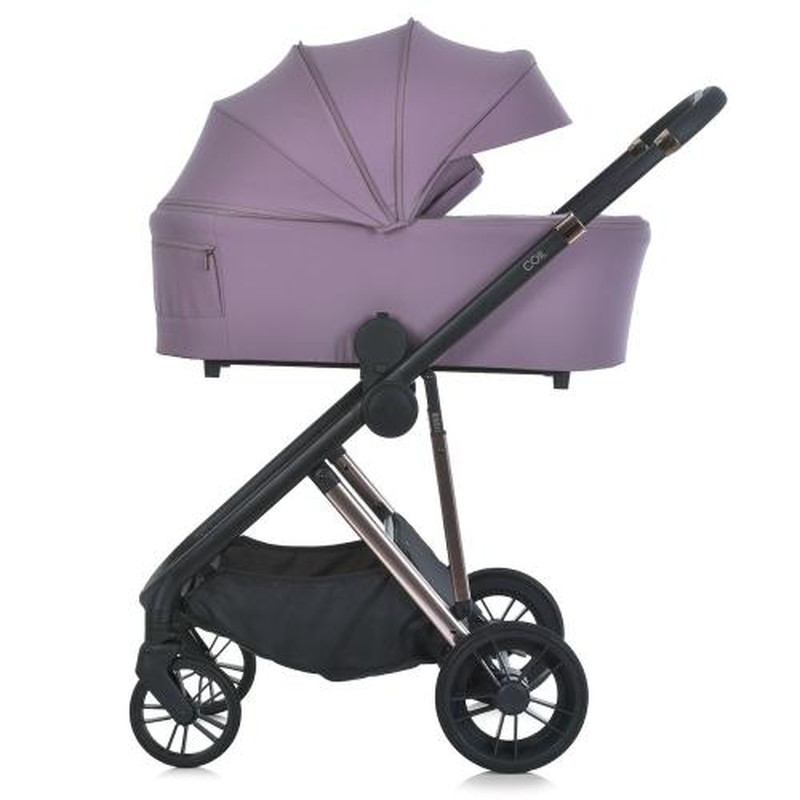 Коляска універсальна 2 в 1 El Camino ME 1190 COIL Grape Pink