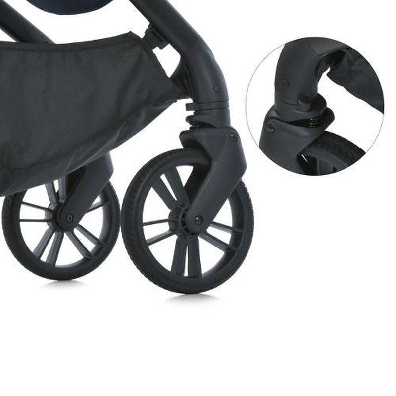 Коляска універсальна 2 в 1 El Camino ME 1190 COIL Iris Blue