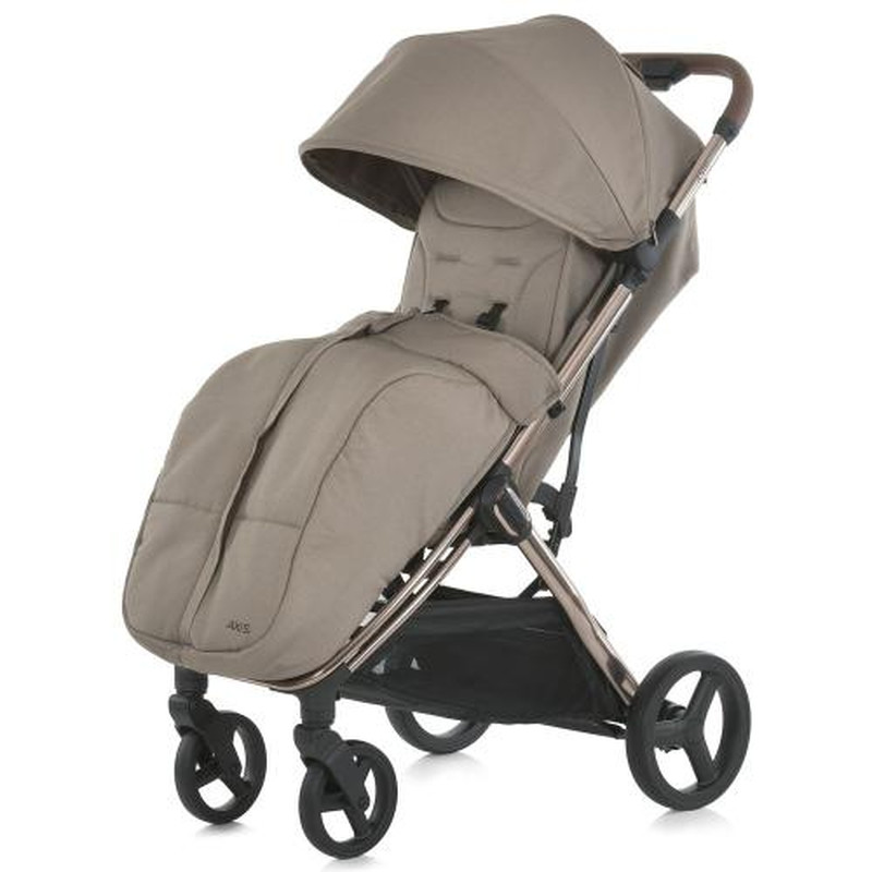 Прогулянкова коляска El Camino ME 1192 AXIS Milk Chocolate