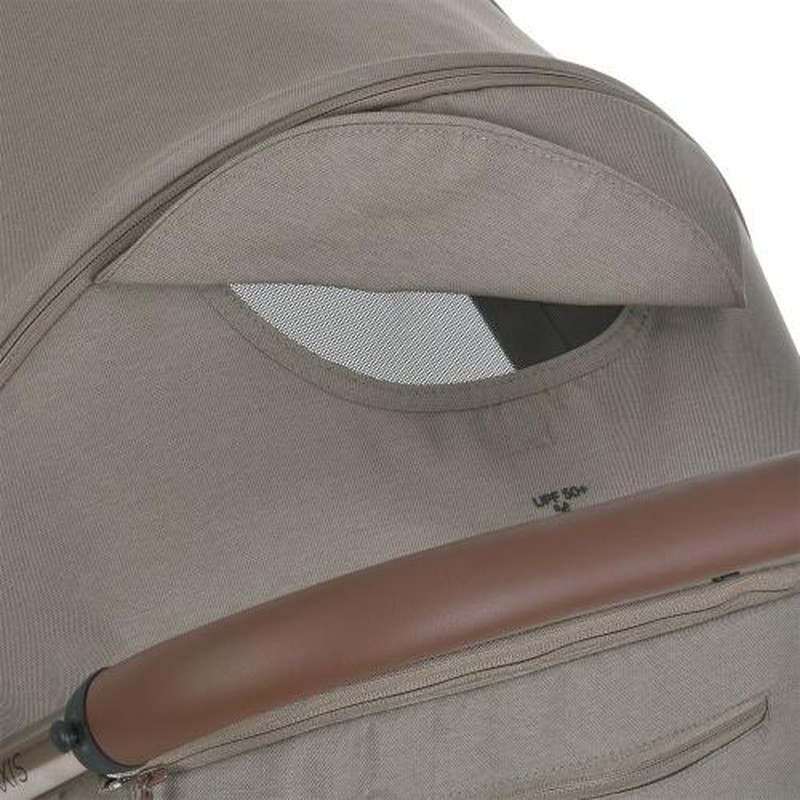 Прогулянкова коляска El Camino ME 1192 AXIS Milk Chocolate