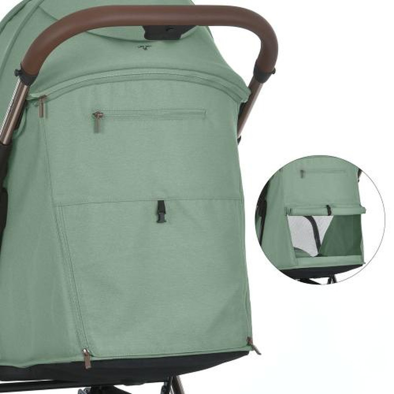 Прогулянкова коляска El Camino ME 1192 AXIS Sage Green