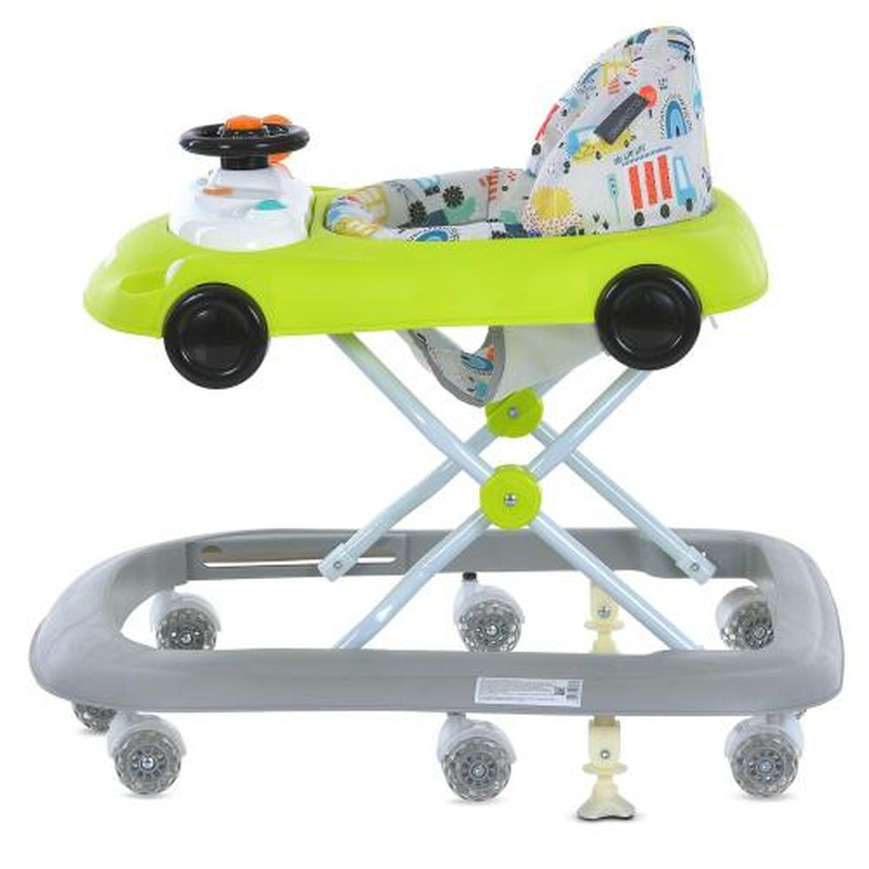 Ходунки ME 1216 CAR WAY Green-Gray