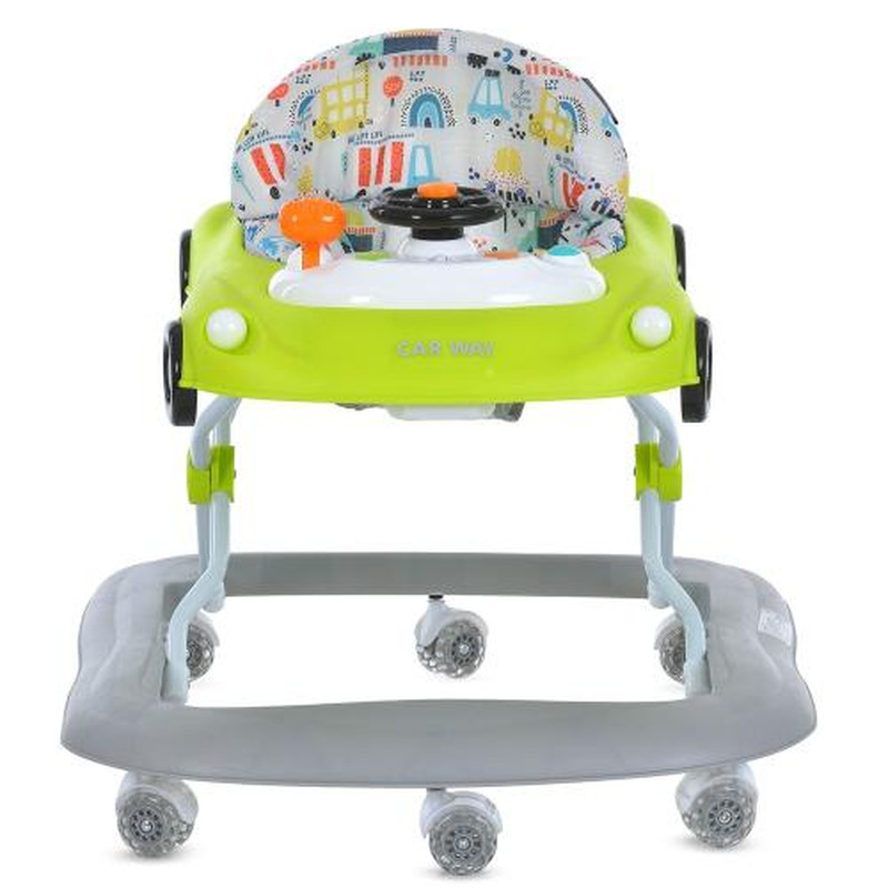 Ходунки ME 1216 CAR WAY Green-Gray