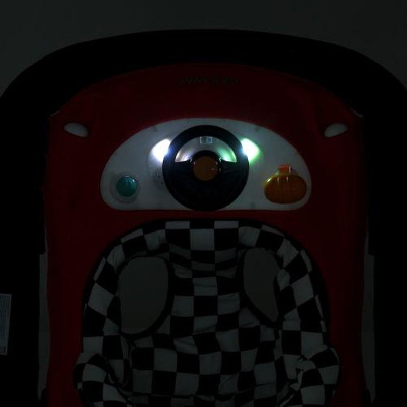 Ходунки ME 1216 CAR WAY Red-Black