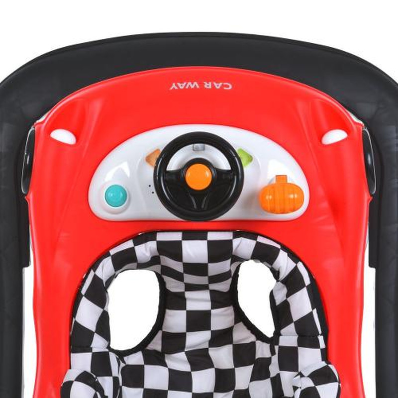 Ходунки ME 1216 CAR WAY Red-Black