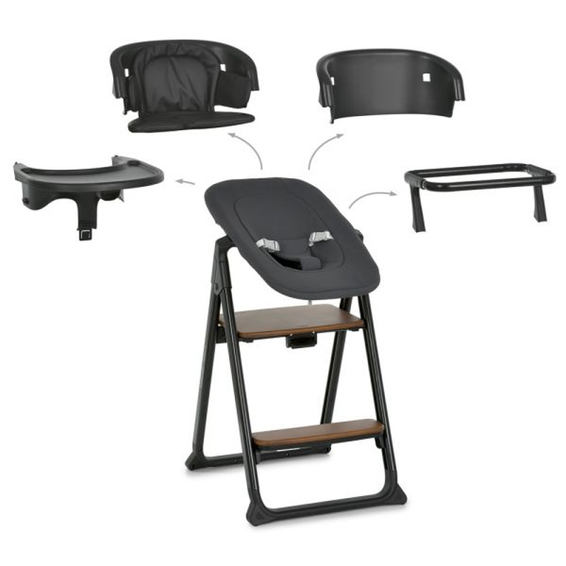 Стільчик El Camino GROWEE ME 1222 Black