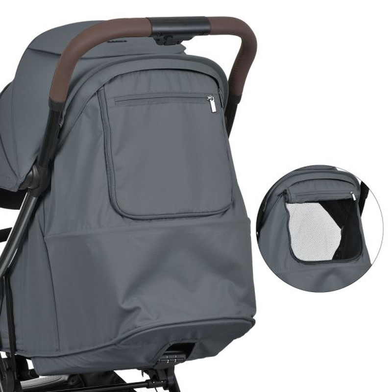 Прогулянкова коляска El Camino AMBER ME 1227 Magnet Gray