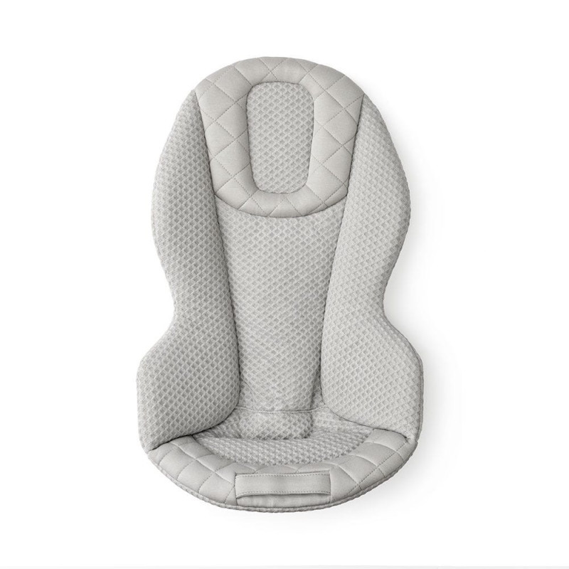 Стільчик-шезлонг Ergobaby Evolve Bouncer Mesh Light Grey
