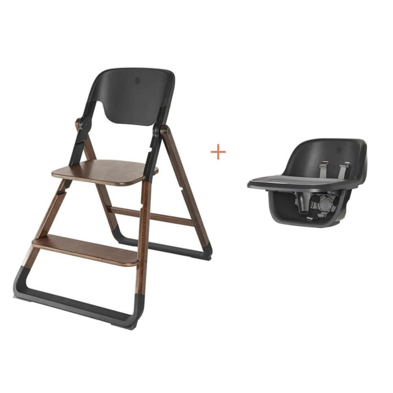 Стільчик для годування Ergobaby Evolve High Chair + Chair Dark Wood