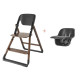 Стільчик для годування Ergobaby Evolve High Chair + Chair Dark Wood
