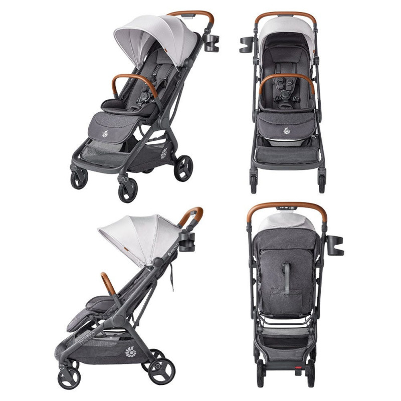 Прогулянкова коляска Ergobaby Metro 3 Deluxe Stroller Pearl Grey