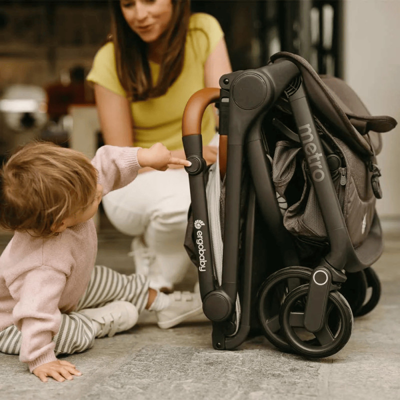 Прогулянкова коляска Ergobaby Metro 3 Deluxe Stroller Willow Green