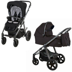 Універсальна коляска 2 в 1 ESPIRO Husky XL black