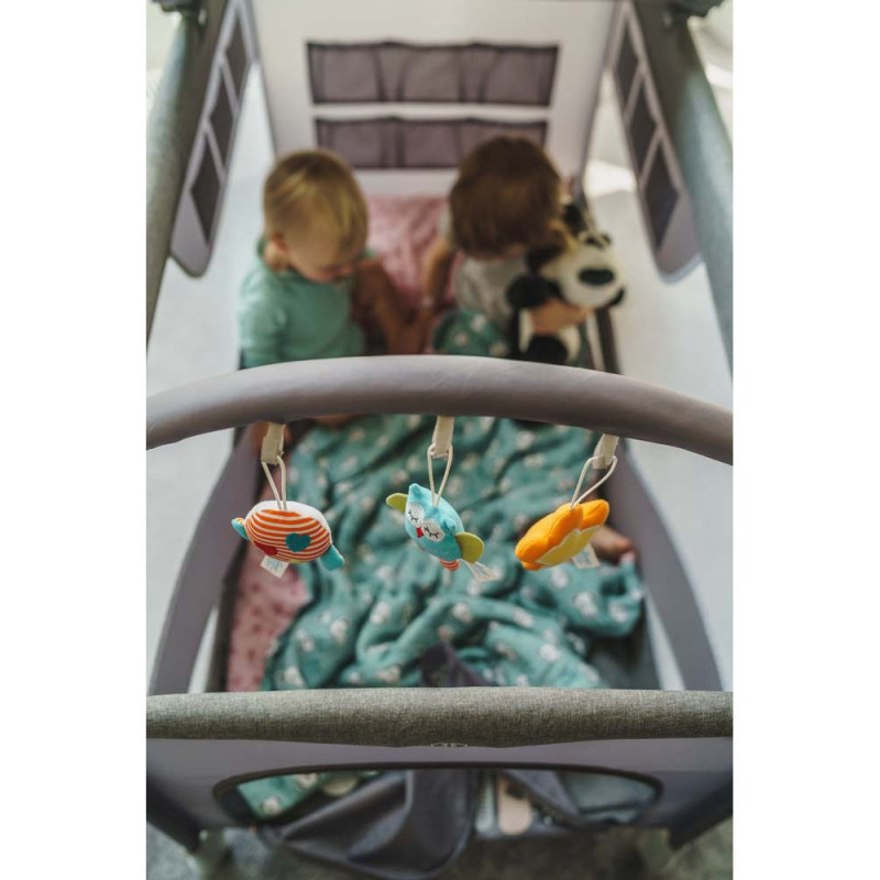 Ліжечко ESPIRO Манеж-Dream 2022 108 Pink Smile