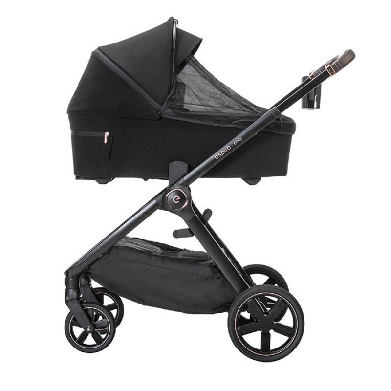 Універсальна Коляска 2 в 1 Espiro Only Stylish Black Gel