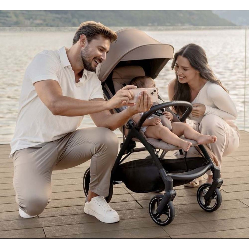 Прогулянкова Коляска Espiro Flow 10 Timeless Black 5905683800396