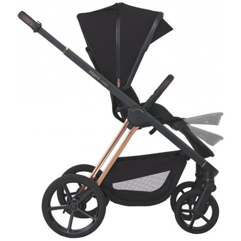Прогулянкова Коляска Espiro Miloo Way 110 Diamond Black