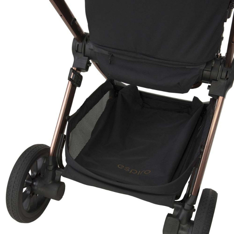 Універсальна Коляска 2 в 1 Espiro Code Clever Black