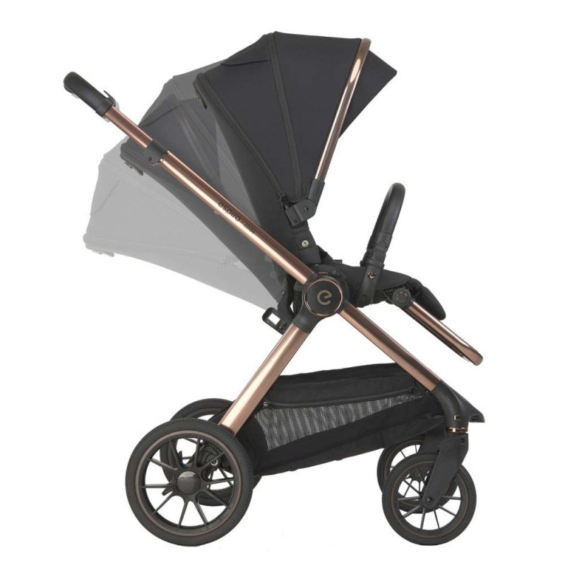 Універсальна Коляска 2 в 1 Espiro Code Clever Black
